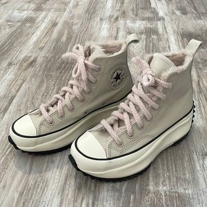 Sherpa Run Star Hike Converse Sneakers